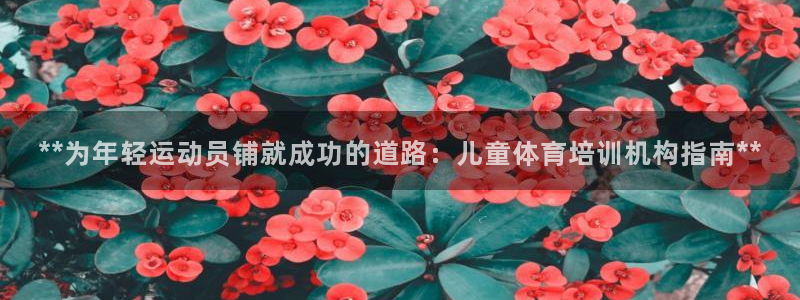 尊龙网址登录官网：**为年轻运动员铺就成功的道路：儿