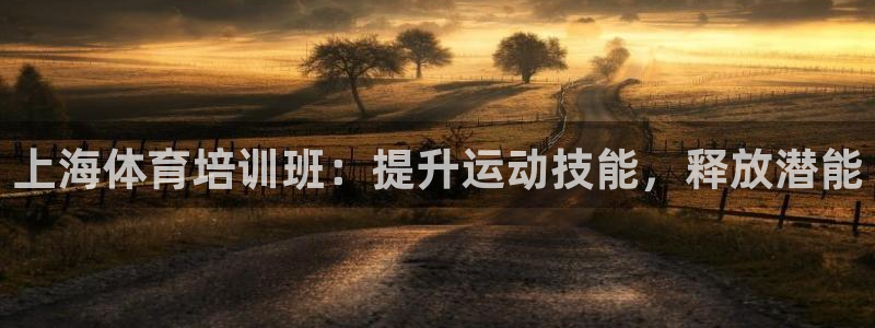 尊龙登录首页：上海体育培训班：提升运动技能，释放潜能