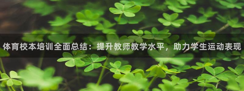 尊龙凯时d5138：体育校本培训全面总结：提升教师教