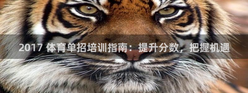 尊龙凯时能提现吗：2017 体育单招培训指南：提升分