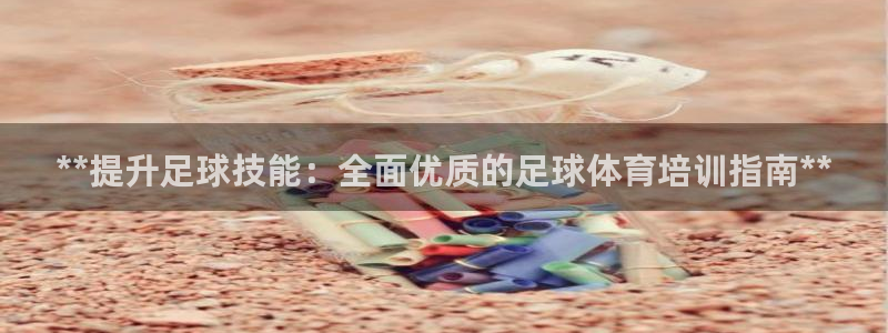 尊龙z6集团：**提升足球技能：全面优质的足球体育培