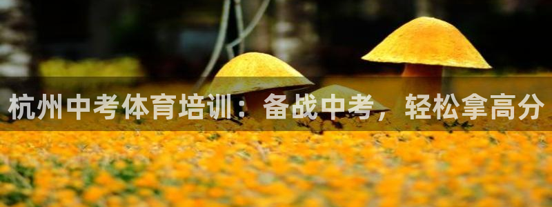 尊龙凯时平台正规吗：杭州中考体育培训：备战中考，轻松