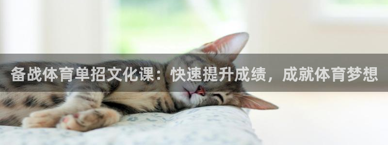 凯时国际app首页下载：备战体育单招文化课：快速提升