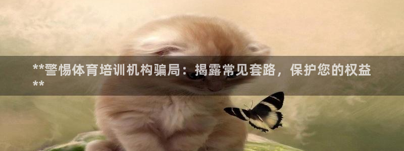 凯时是AG优质运营商：**警惕体育培训机构骗局：揭露